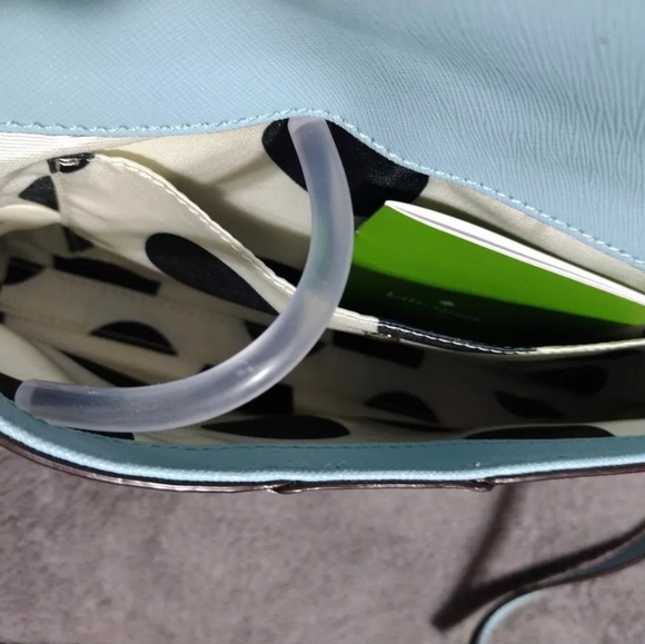 Aqua blue Kate spade purse - Picture 5 of 7